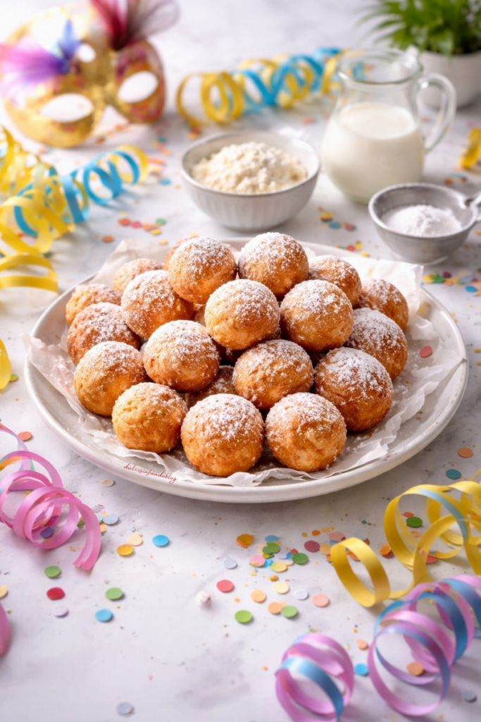 Castagnole con ricotta
