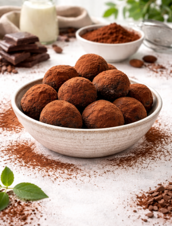 Tartufi di pandoro panna e Nutella