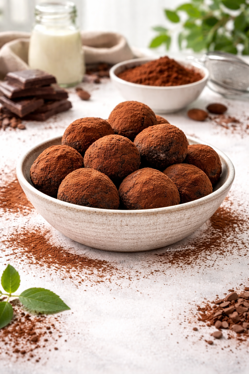 Tartufi di pandoro panna e Nutella