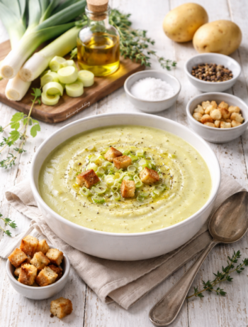 Vellutata di porri e patate