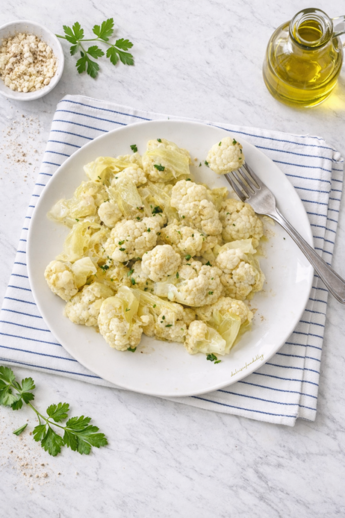 Cavolfiore in padella