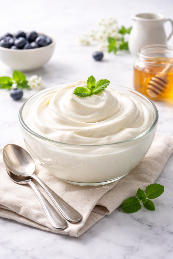Crema allo yogurt
