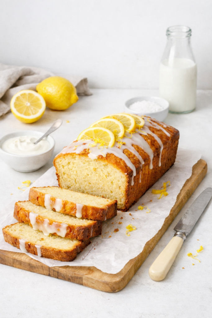Plumcake yogurt e limone