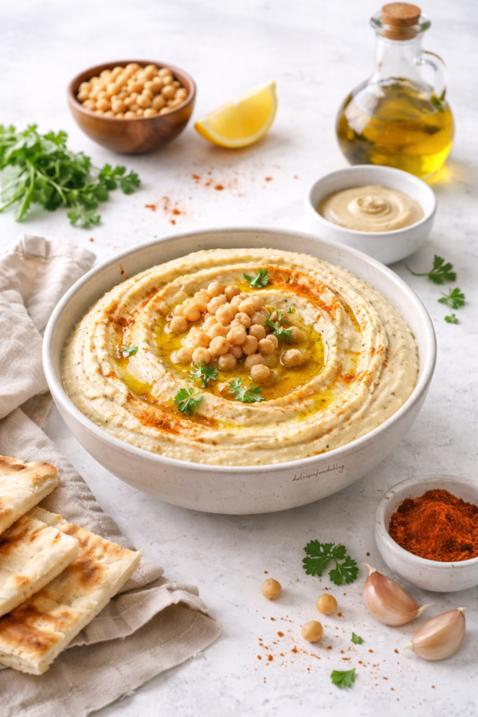 Hummus di ceci cremoso
