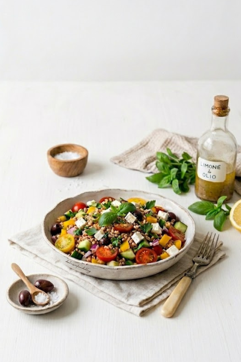 Insalata di farro estiva