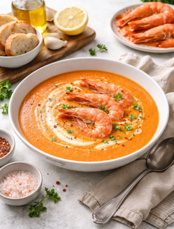 Bisque di gamberi