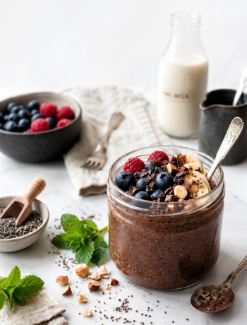 Cacao Chia Pudding