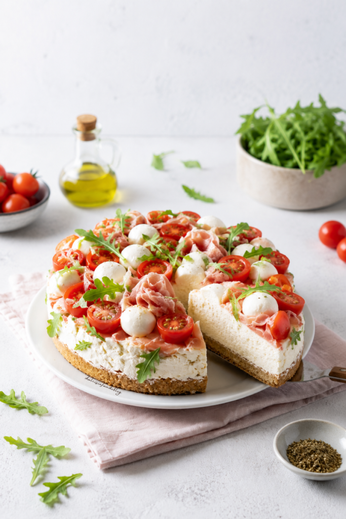 Cheesecake salata