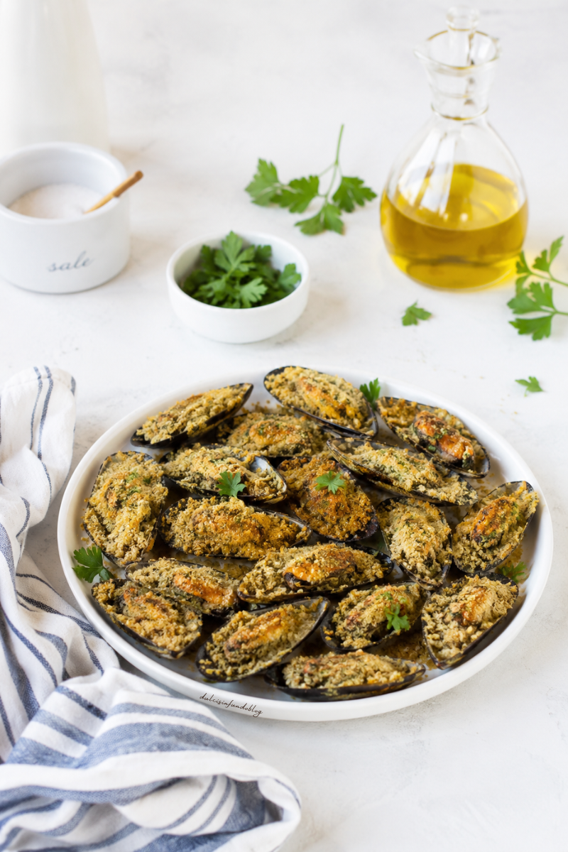 Cozze gratinate