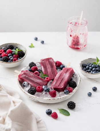 Ghiaccioli ai frutti di bosco