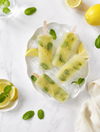 Ghiaccioli limone e menta