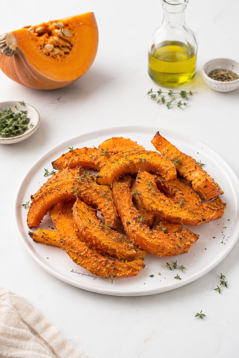 Zucca al forno croccante