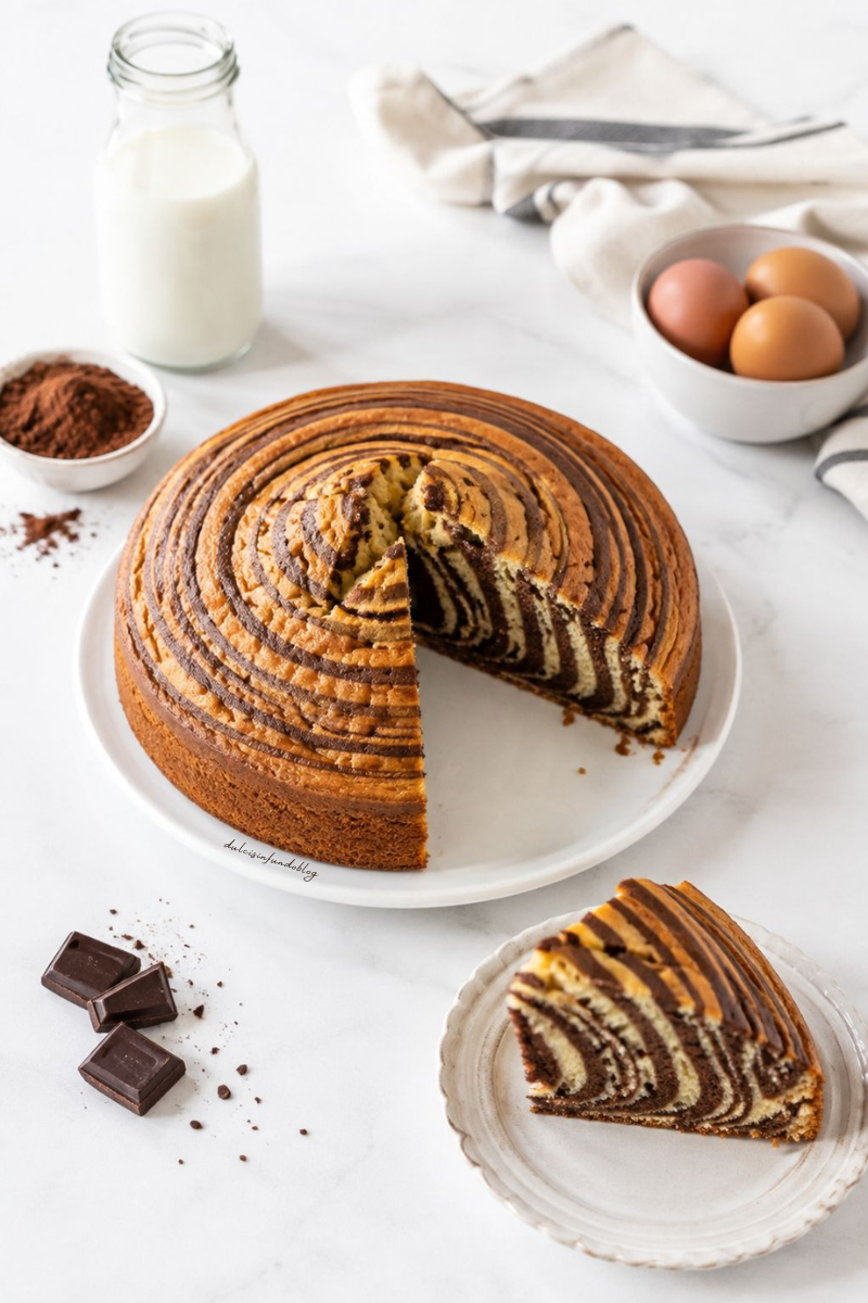 Torta zebrata