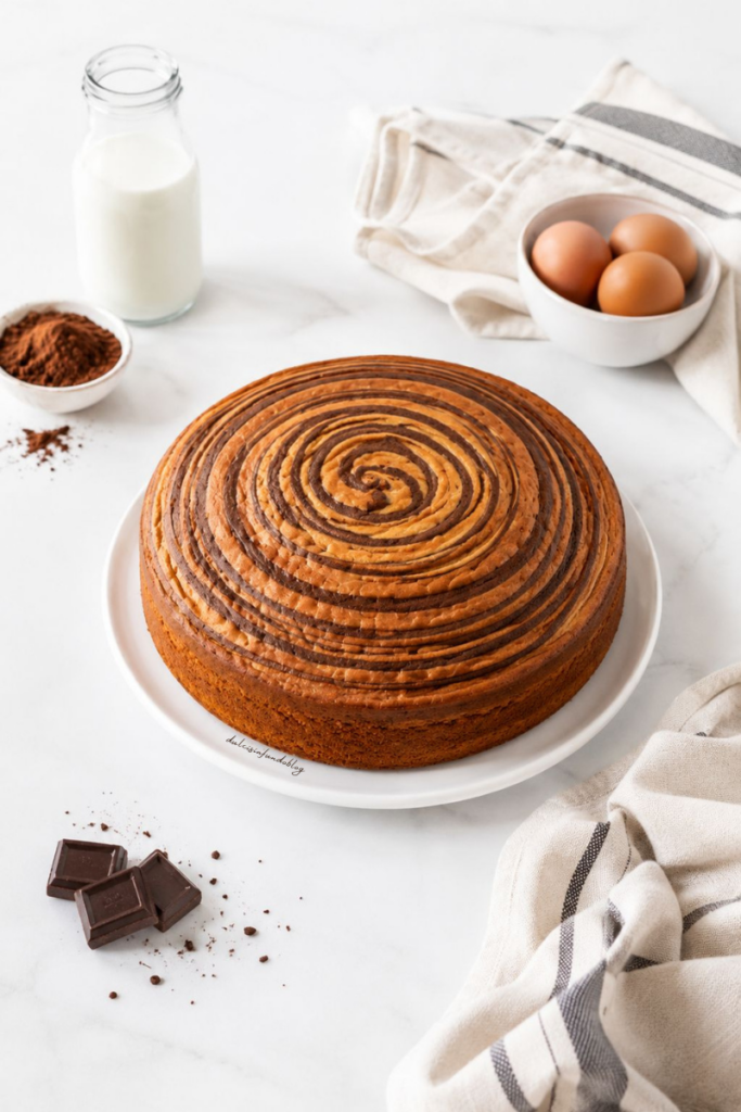 Torta zebrata