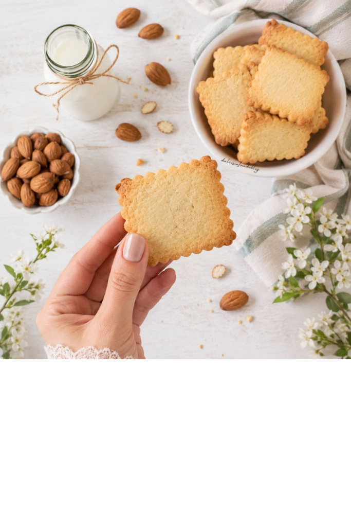 Biscotti di frolla alle mandorle