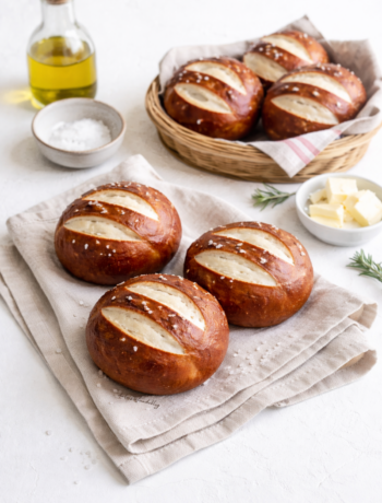 Bretzel fatti in casa