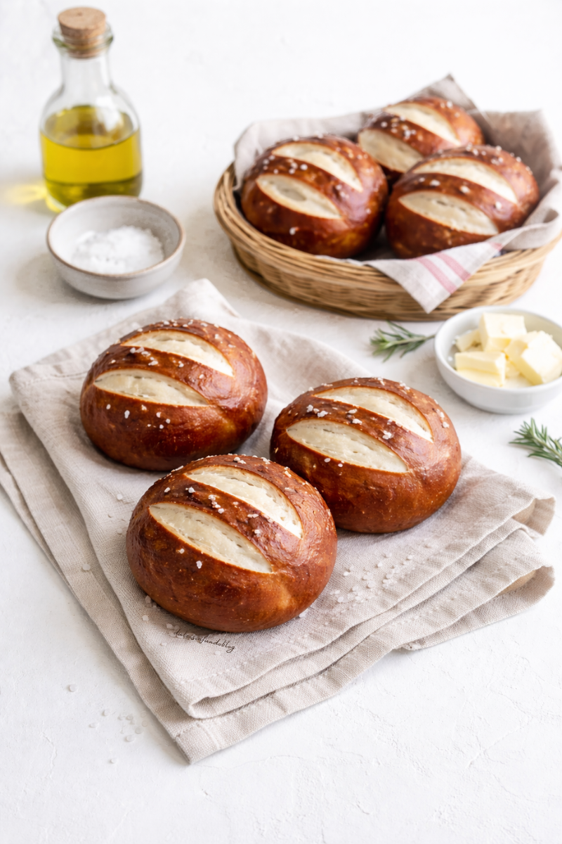 Bretzel fatti in casa