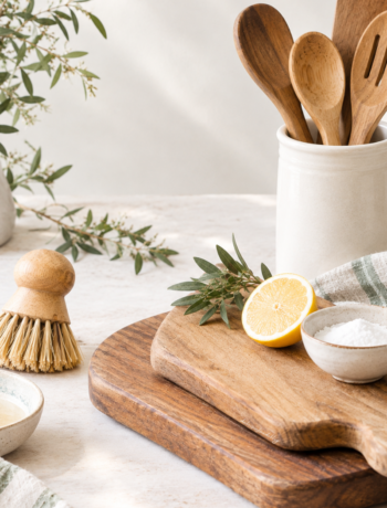 come pulire taglieri e utensili in legno